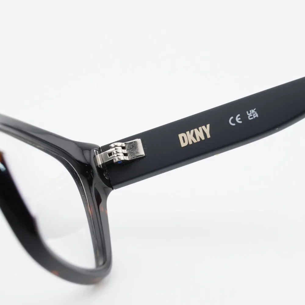 DKNY DK5063 237 Eyeglasses - Havana/Black 54mm Square Frame